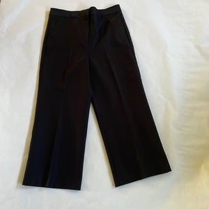 Ann Taylor Factory Crop Black Trousers, size 8